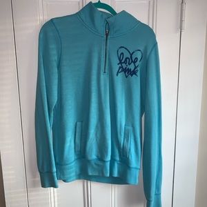 Vintage pink quarter zip